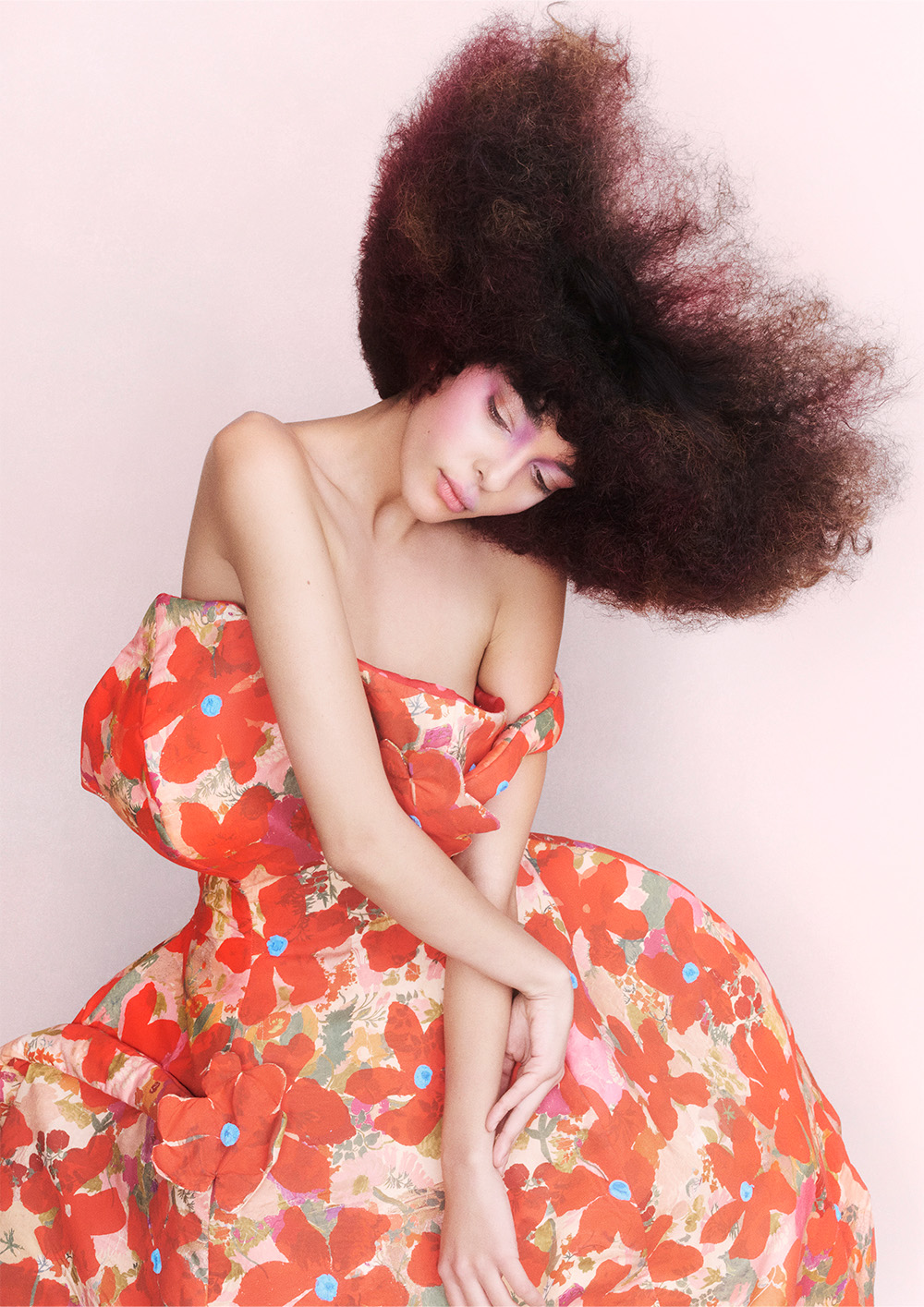 Textured Sculptural Hair - Lauren McCowan - LUCID FUTURISM Collection